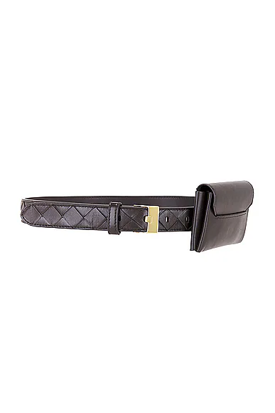 Pocket Belt Fondant & Muse Brass