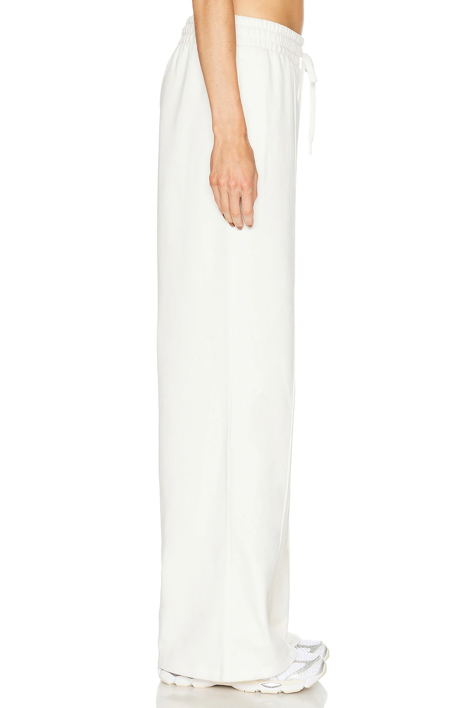 Luxefleece Pintuck Wide Leg Pant Fresh Snow