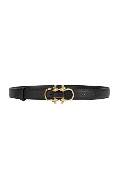 Monsieur Belt Black & Muse Brass