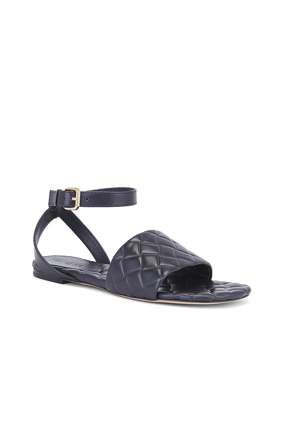 Amy Flat Sandal Black