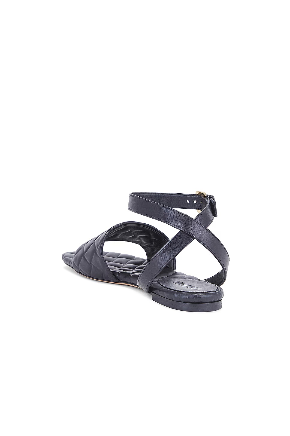 Amy Flat Sandal Black
