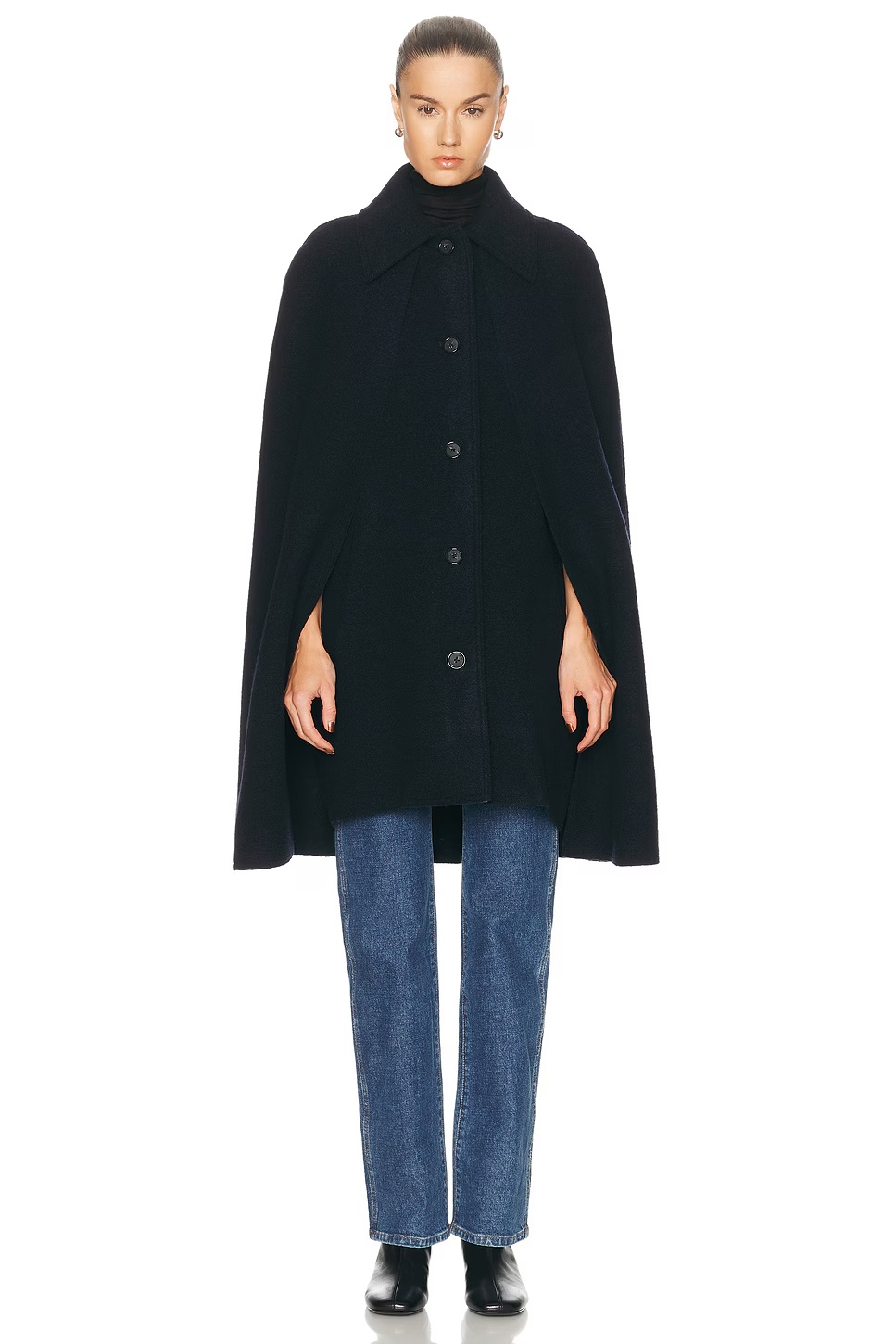 Cape Coat Navy