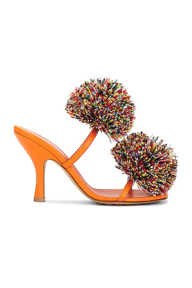 Adam Mule Sandal Papaya Multicolor