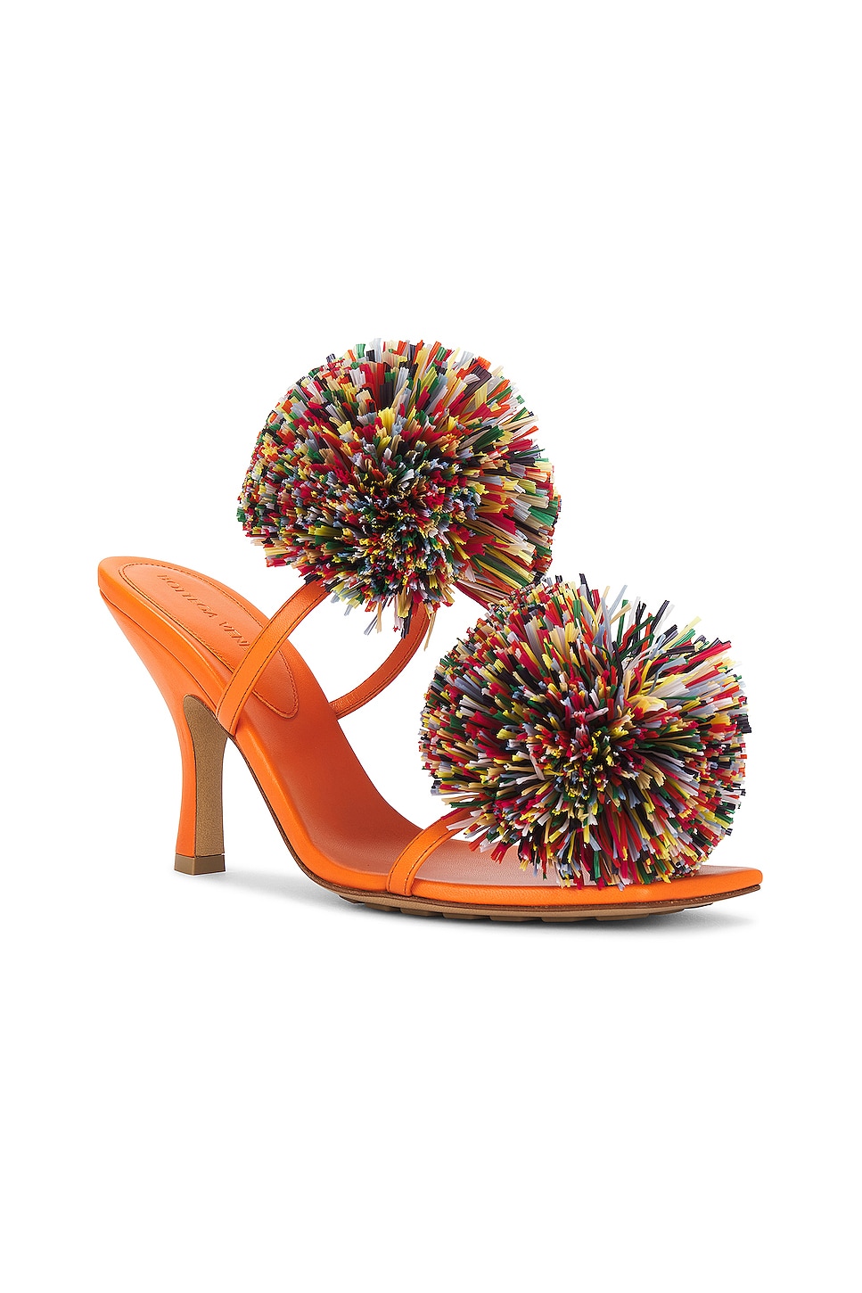 Adam Mule Sandal Papaya Multicolor