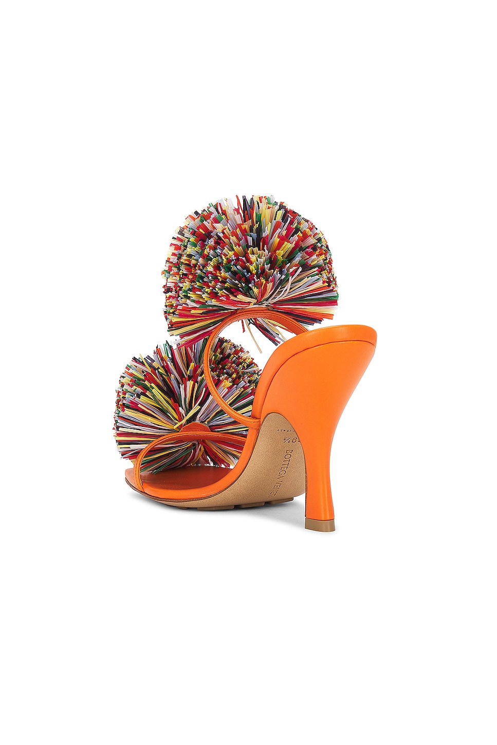 Adam Mule Sandal Papaya Multicolor