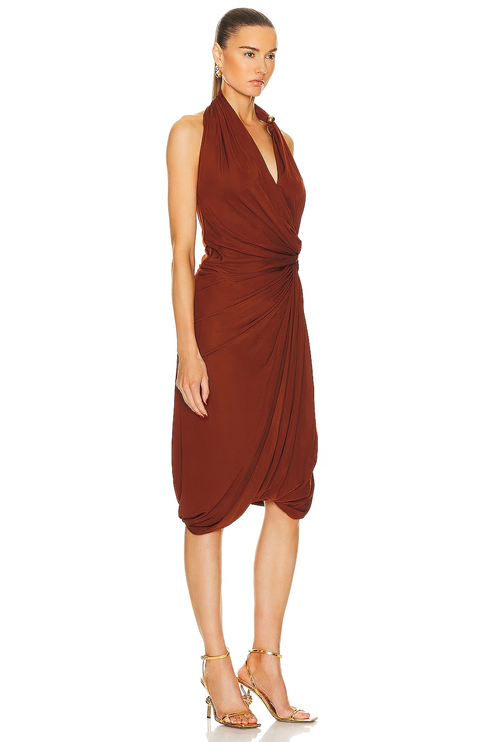 Light Weight Viscose Jersey Dress Pudding