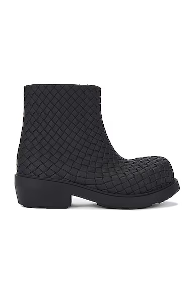 Fireman Ankle Boot Black
