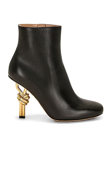 Knot Ankle Boot Black