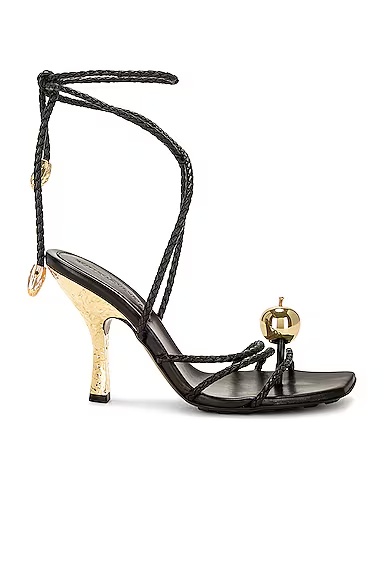 Adam Lace Up Sandal Black