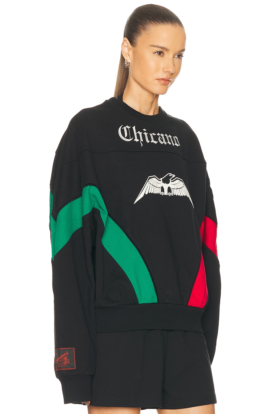 x Willy Chavarria Chicano Sweatshirt Black