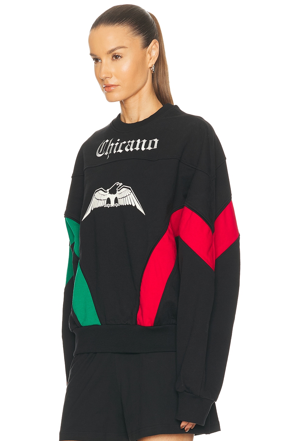 x Willy Chavarria Chicano Sweatshirt Black