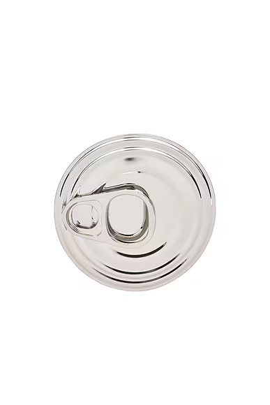 Pull Tab Can Hair Clip Silver