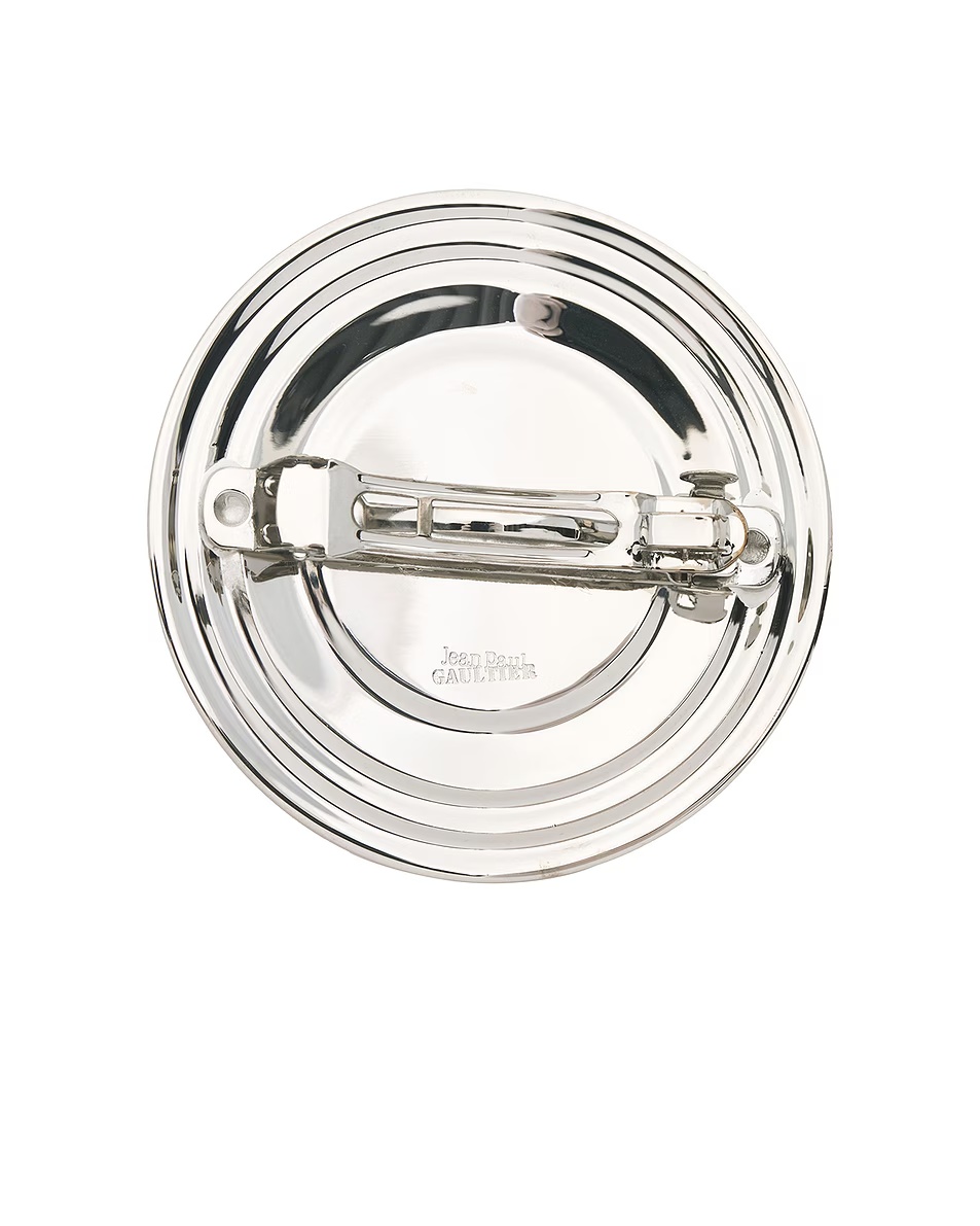 Pull Tab Can Hair Clip Silver
