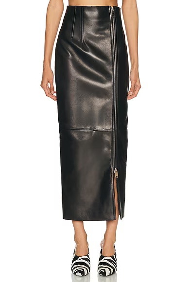 Gres Skirt Black