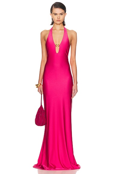 Sienna Maxi Dress Fuschia