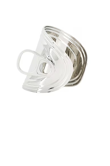 Pull Tab Can Bracelet Silver