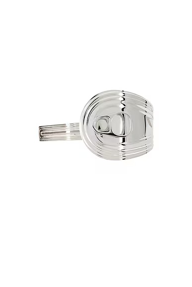 Pull Tab Can Necklace Silver