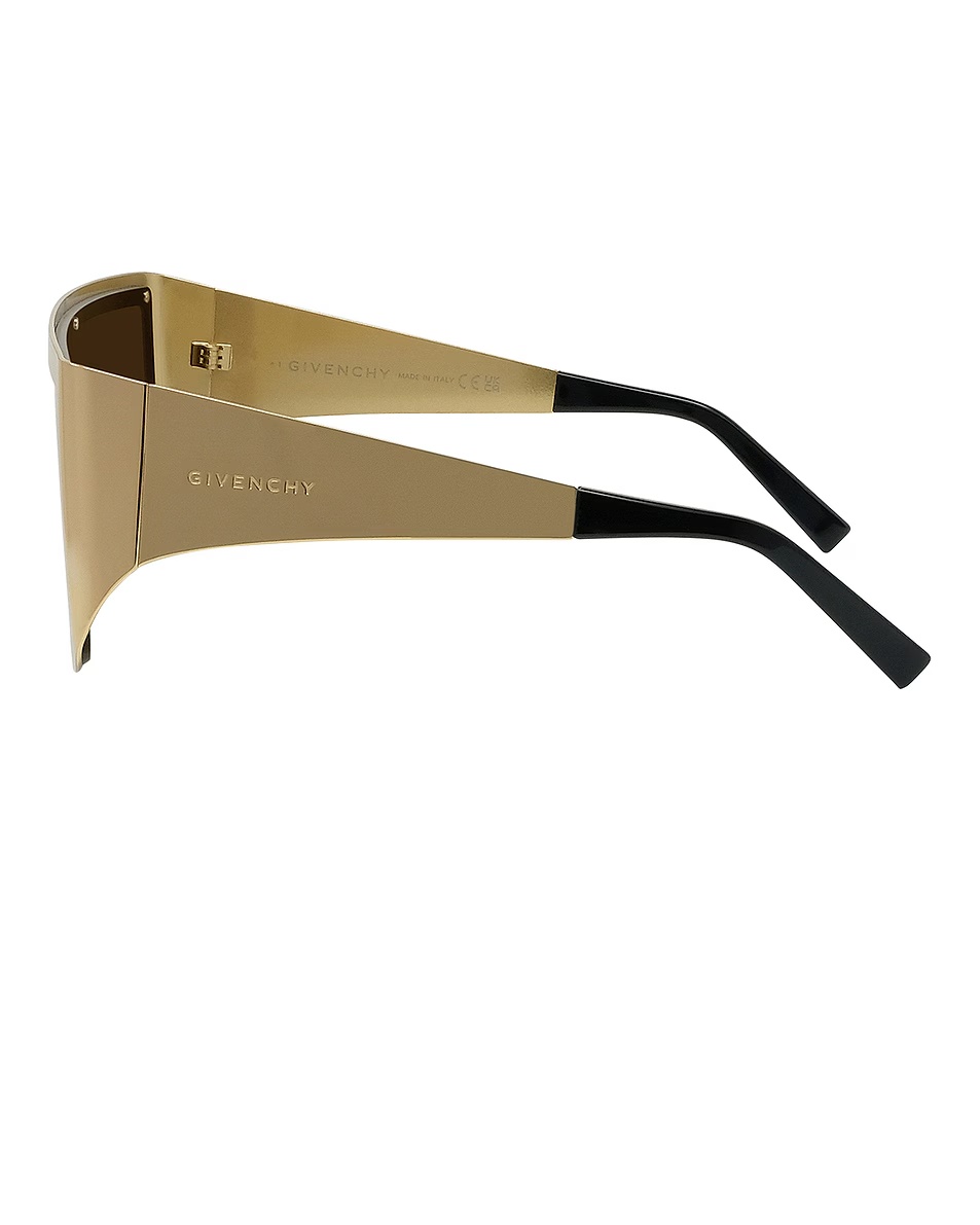 Square Sunglasses Gold & Brown