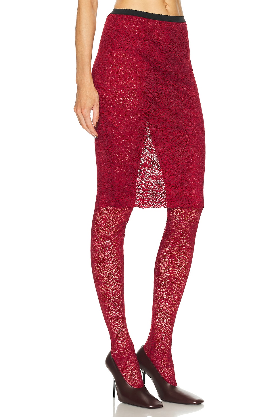 Dorado Skirt Legging Burgundy