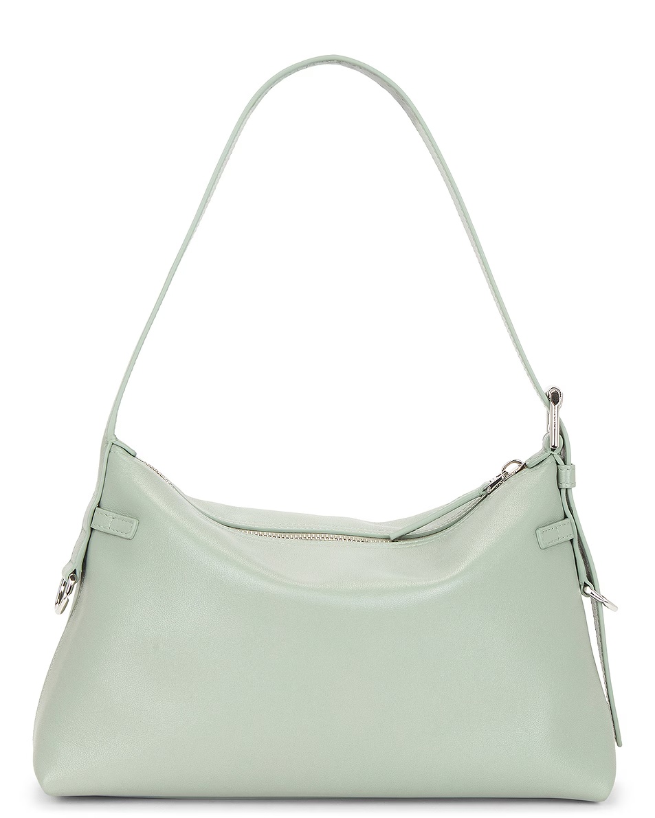 Mini Voyou Shoulder Bag Greyish Green