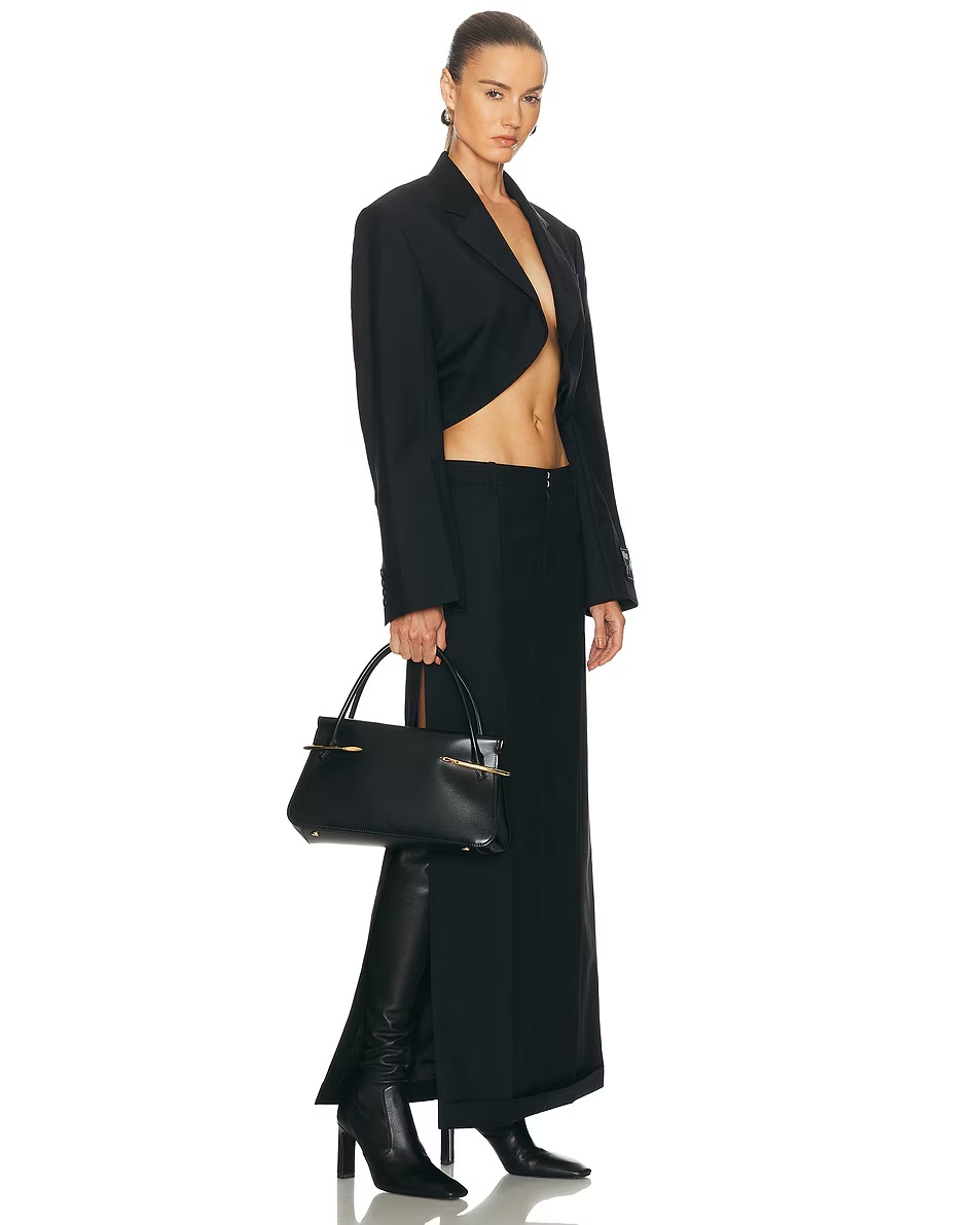 Medium Pinch Bag Black