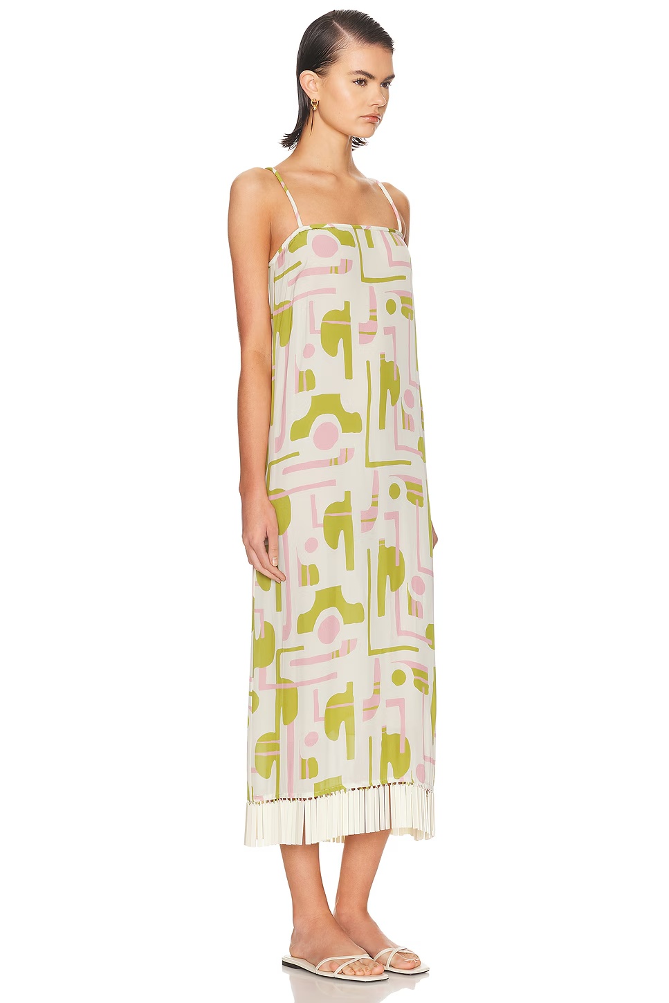 Fringe Midi Dress Unique