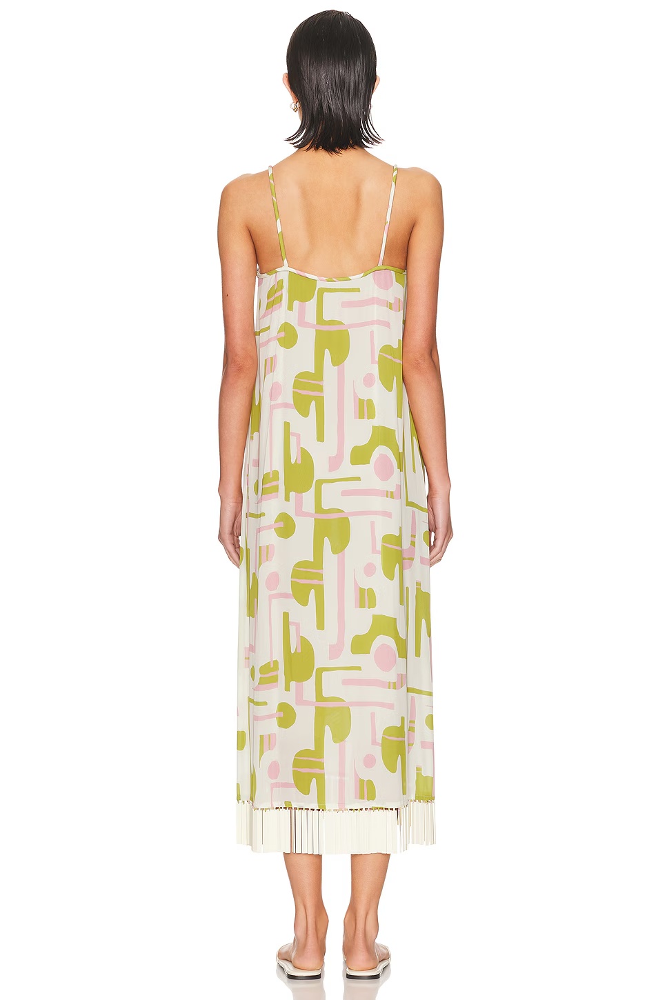 Fringe Midi Dress Unique