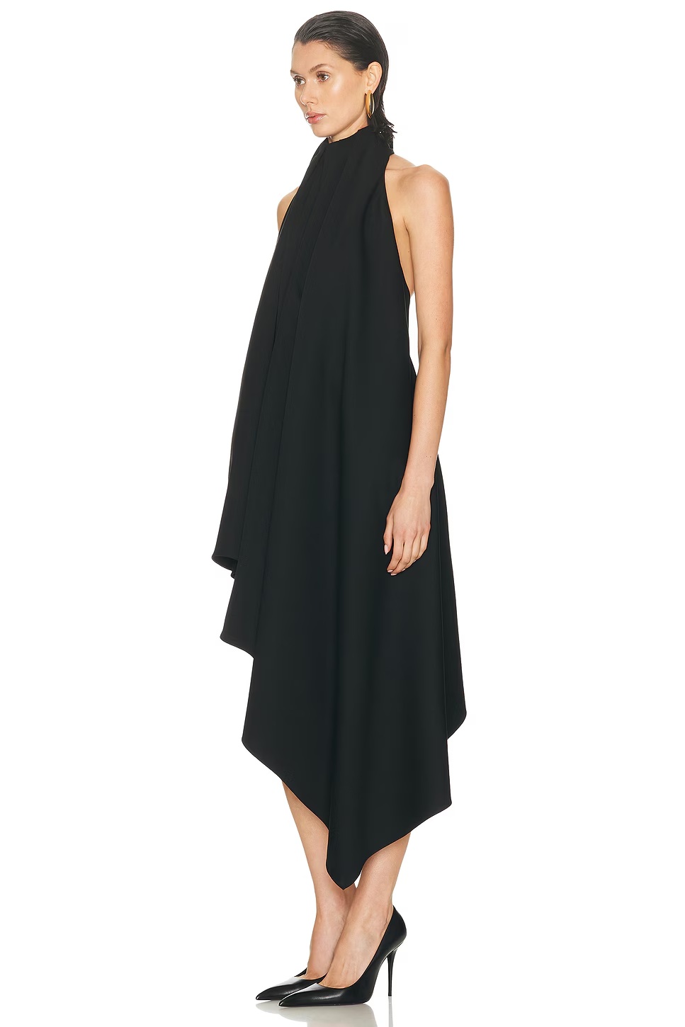 Asymmetric Dress Black
