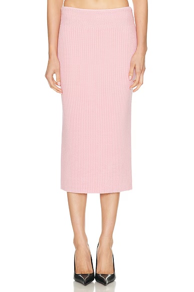 Midi Skirt Light Pink