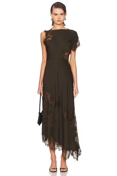 Alessia Dress Military