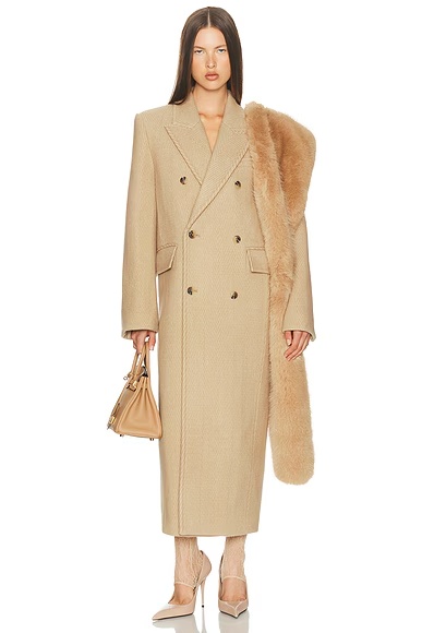 Boyfriend Coat Toast