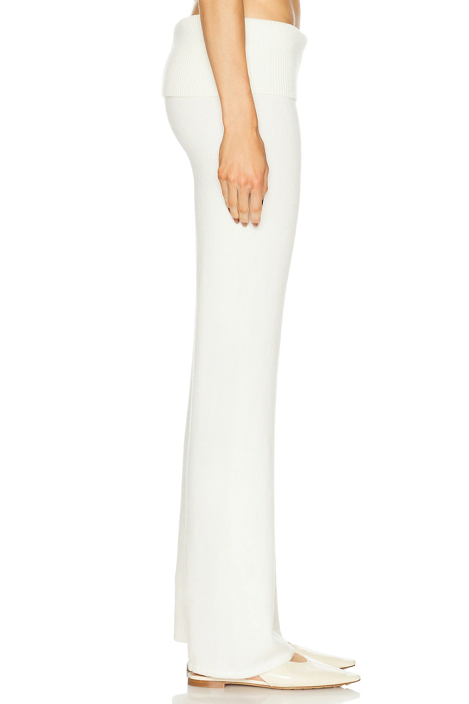 Wool Cashmere Pant Ivory