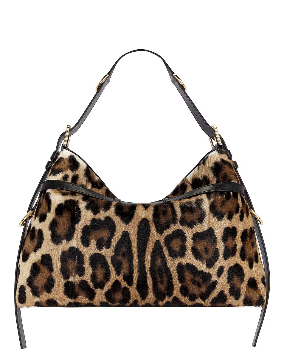 Medium Voyou Bag Black & Beige