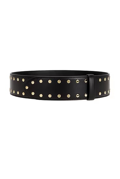 Theo Waist Belt Black & Gold