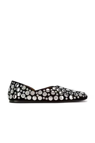 Jane Stud Flat Black