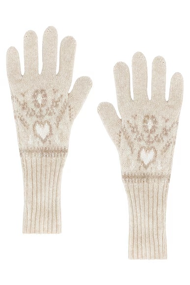 Domini Glove Ecru Multi