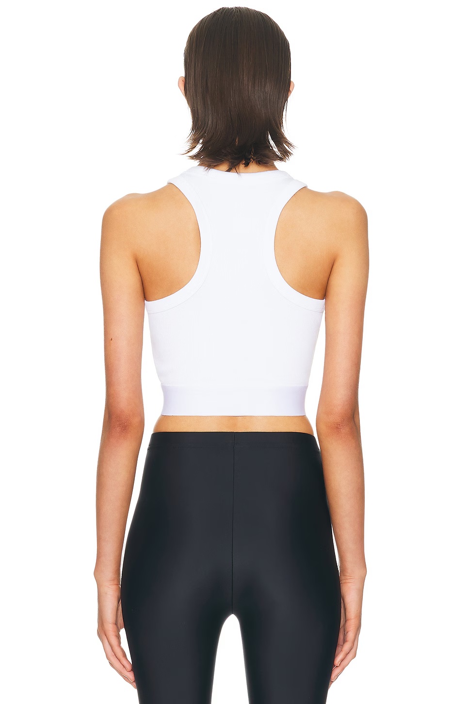 Cropped Tank Top White