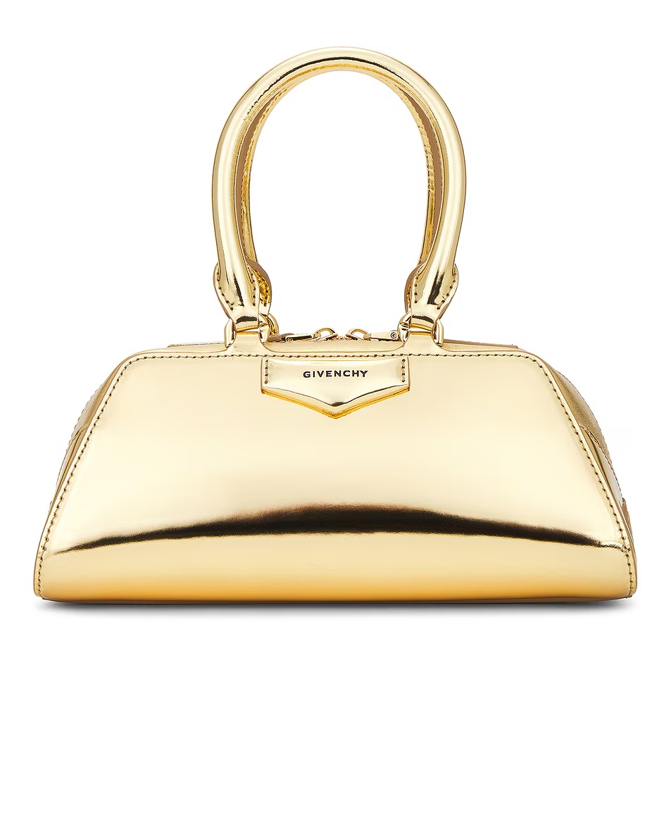 Mini Antigona East West Bag Golden
