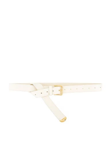 Voyou Metal Belt Ivory