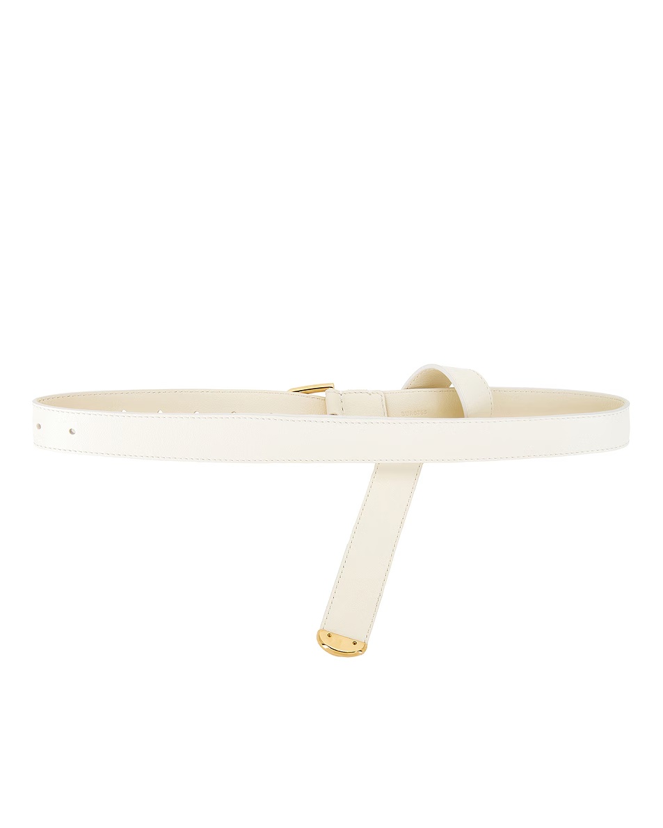 Voyou Metal Belt Ivory