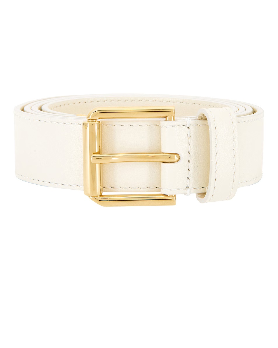 Voyou Metal Belt Ivory