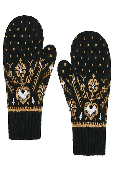 Christel Mitten Black