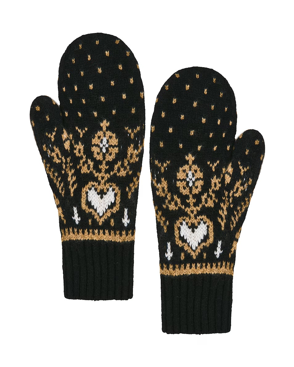 Christel Mitten Black