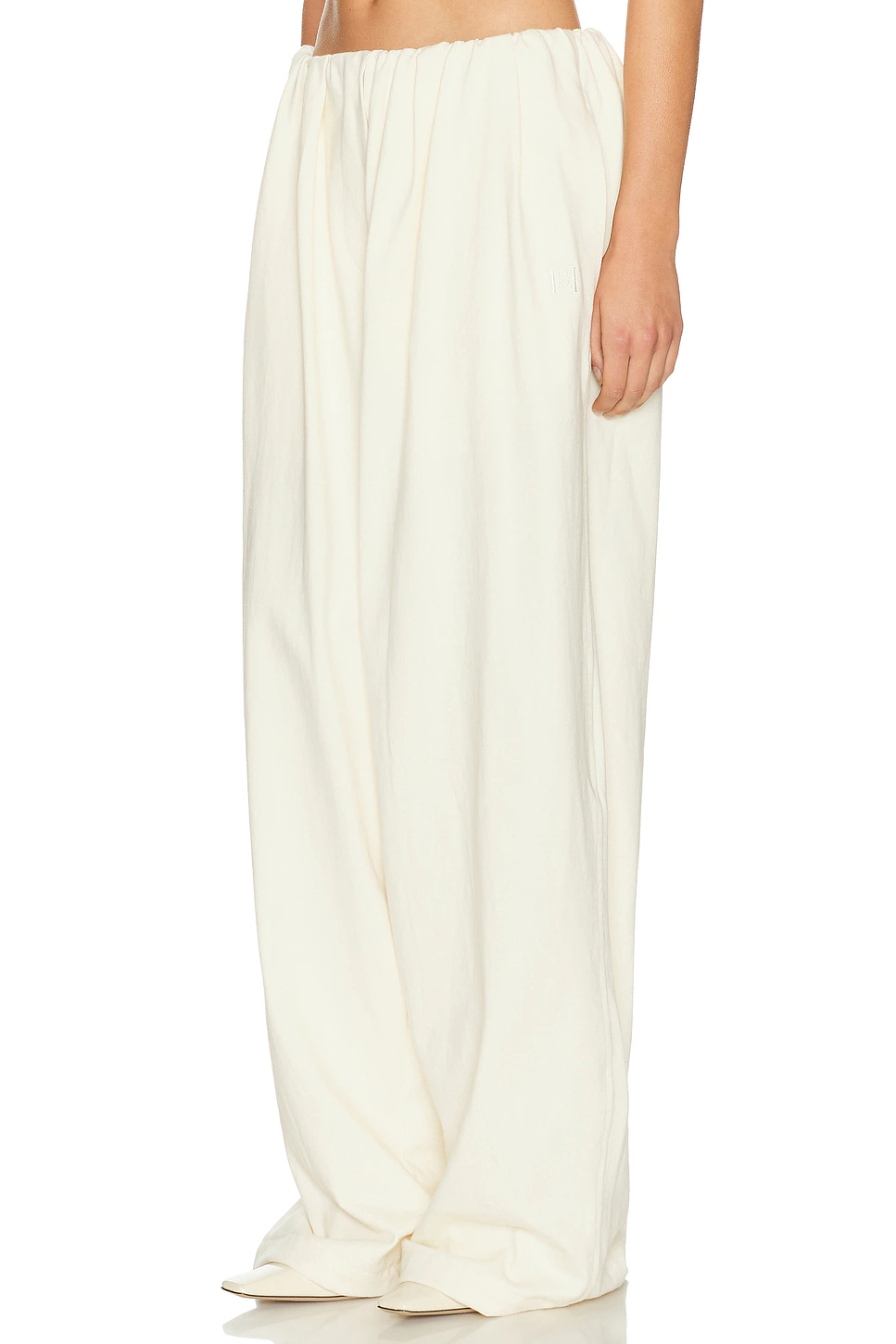The Puff Pant in Ultra Premium Jersey Ivory