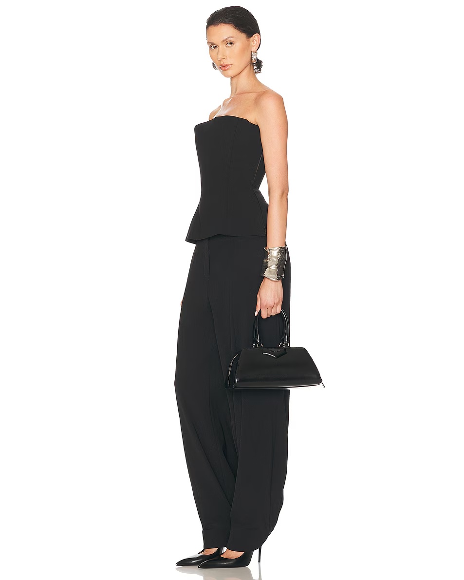 Small Antigona East West Bag Black