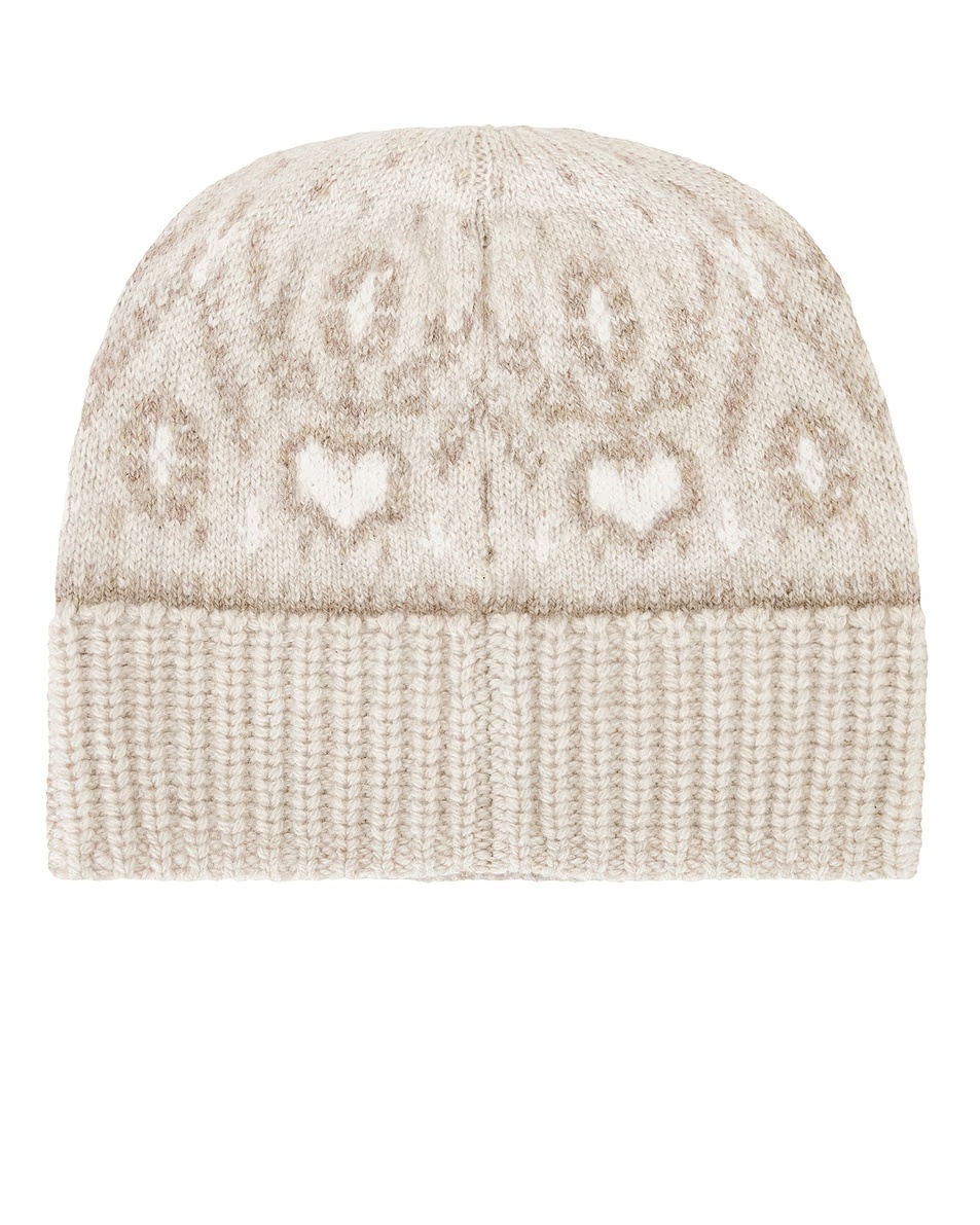 Avers Beanie Ecru Multi