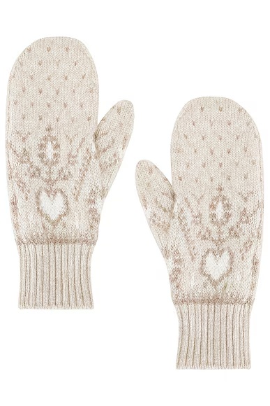 Christel Mitten Ecru Multi