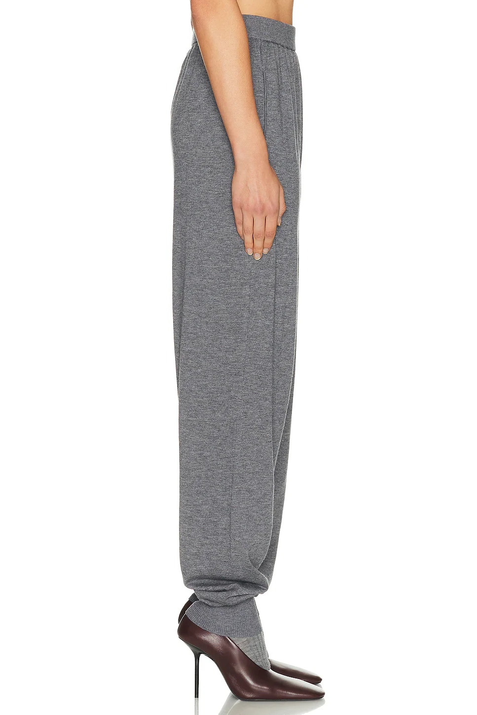 Kerstin Knit Jogger Medium Heather Grey