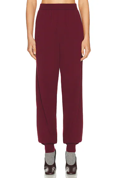 Kerstin Knit Jogger Oxblood