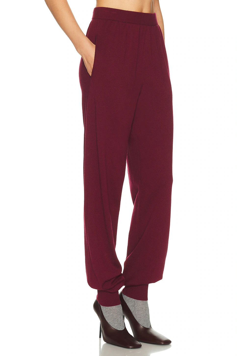 Kerstin Knit Jogger Oxblood